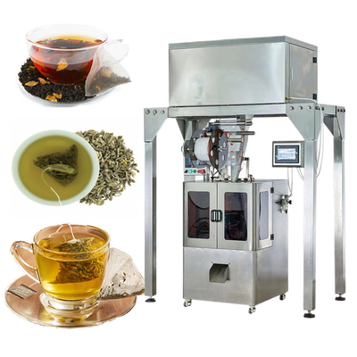 Pyramid Tea Bag Packing Machine Nylon Non Woven Triangle Tea Bag Packaging Machine