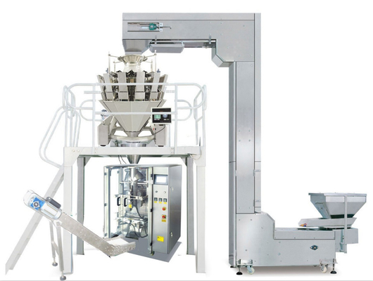 Automatic Vertical Solid Packing Machine Nut Sugar Salt Doypack