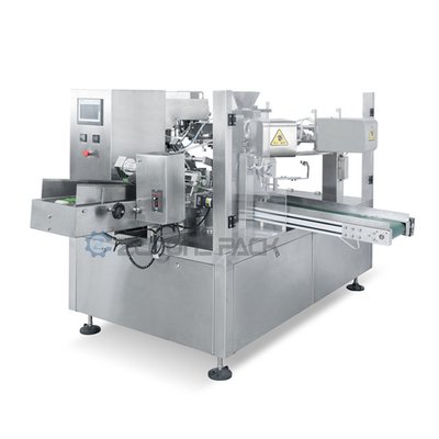 Chicken Popcorn Granule Packing Machine Premade Pouches Multi Function
