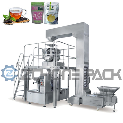 Prefabricated Pouches Tea Bag Packing Machine Melon Seeds Granules