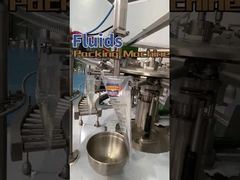 ثمانية محطات الدوارية للكيس السائل حزمة الجهاز