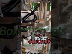 آلة التعبئة والتغليف الآلية ذات الطاولة الدوارة ذات الثمانية محطات