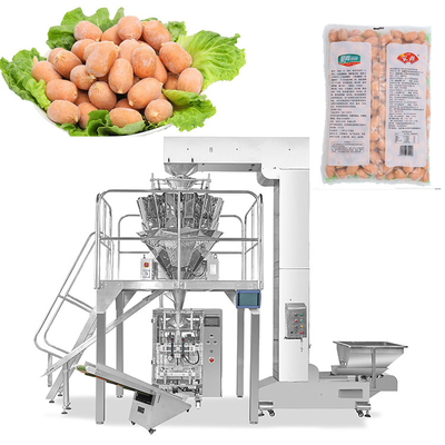 Automatic Vertical Solid Packing Machine Nut Sugar Salt Doypack