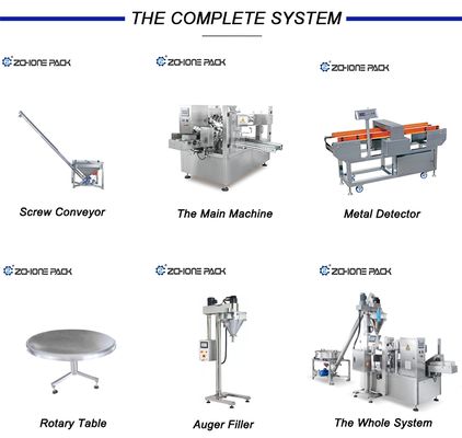 Powder Packaging Machine - Multi-Station Fully Automatic Bag Packaging Equipment for Powder Products