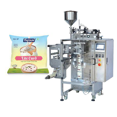 Vertical Liquid Paste Beverage Packaging Machine Easy Operate Four-Side Sealed Food Pouch Automatic Electric Filling Sealing