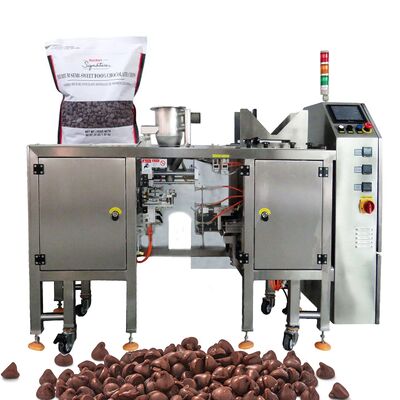 Automatic Zipper Stand-Up Pouch Packaging Machine with Bearing for Food Granules/Solids Plastic Film Packaging